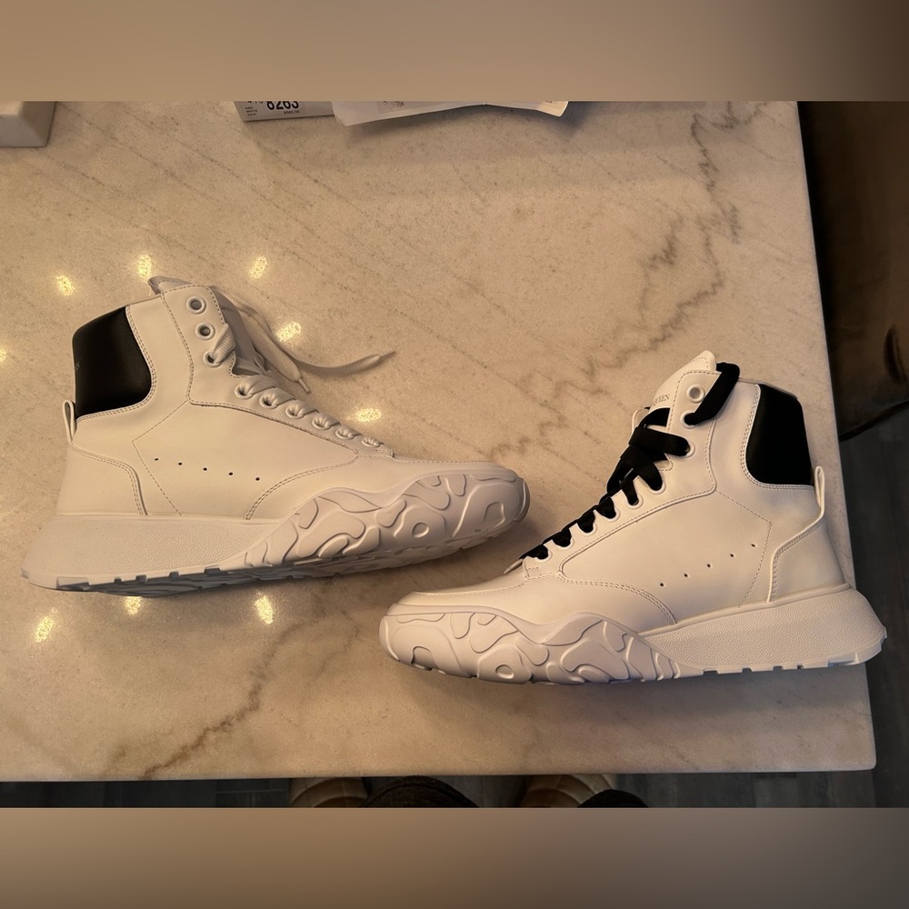 100% Authentic Hightop Alexander McQueen’s